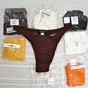 COSABELLA DESIGNER PANTIES (7 PAIR) ~ FINE ITALY FASHION ~ LUXURY FABRIC & FEEL
